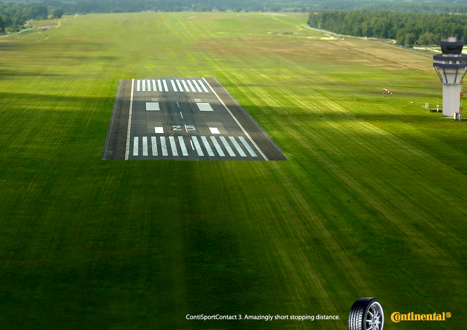Continental Runway Ad