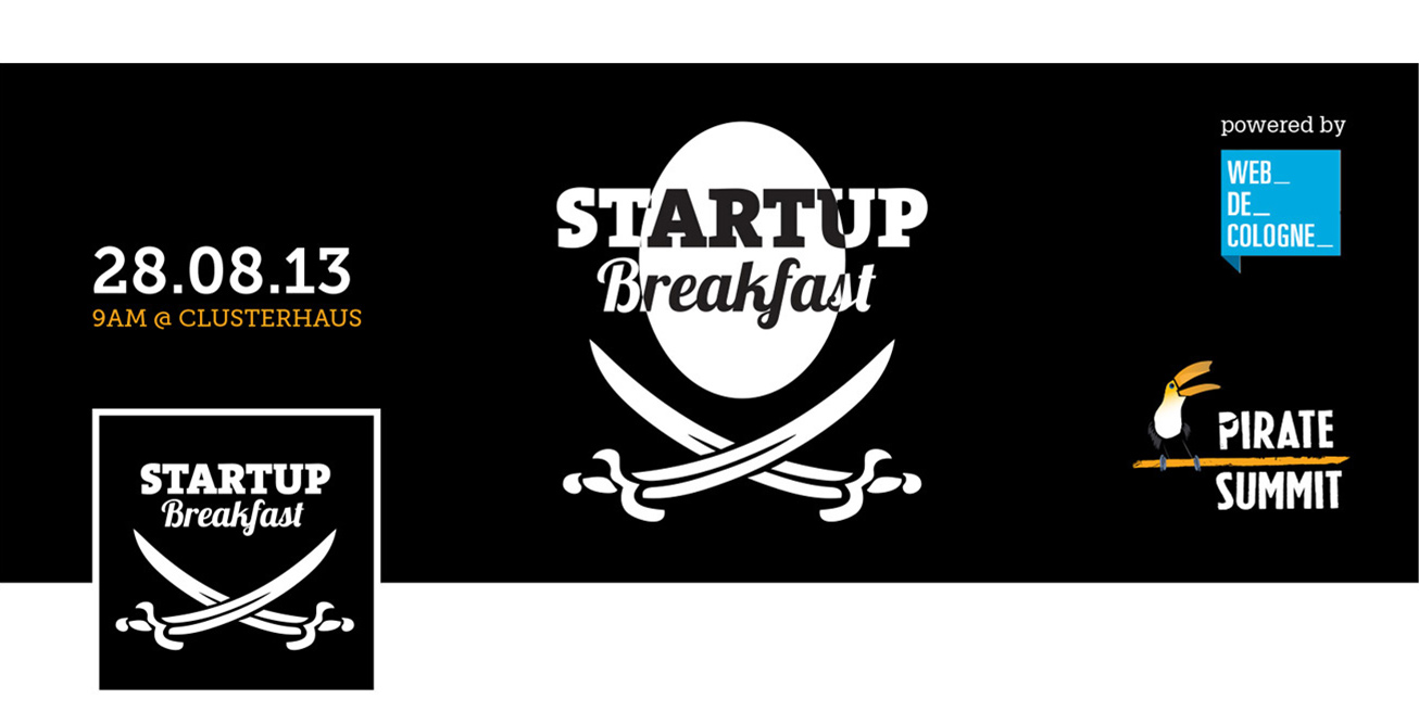 Startup Breakfast Branding Elements 3