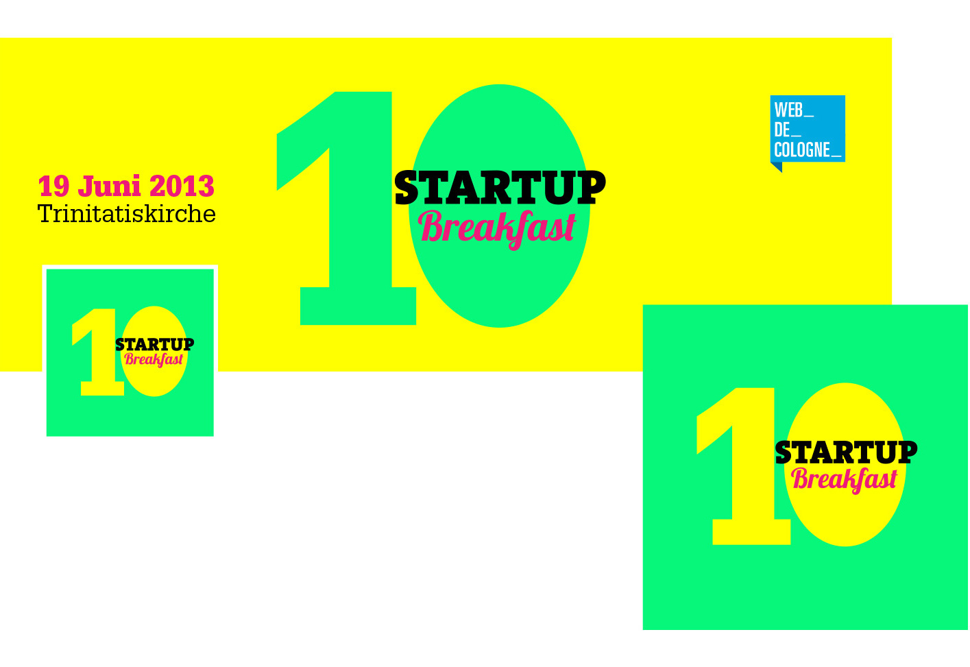 Startup Breakfast Branding Elements 5